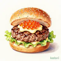 Classic Mentaiko (Spicy Cod Roe) Burger