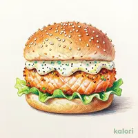 サーモンバーガー