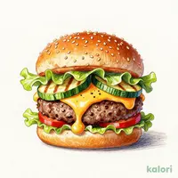 Cheese Fondue Burger
