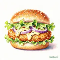 塩レモンチキンバーガー