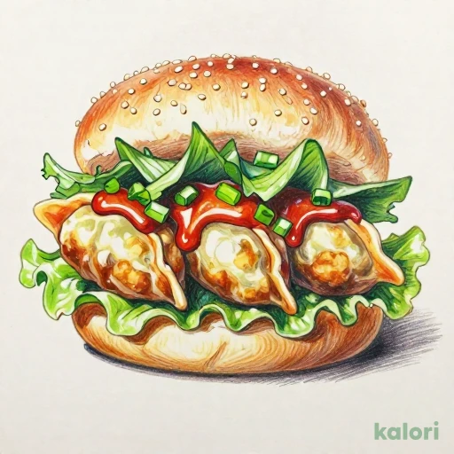 宇都宮野菜餃子バーガー 485kcal｜カロリー・栄養成分