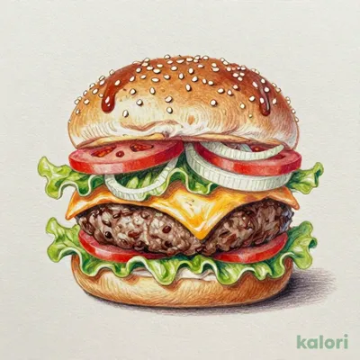 国産黒毛和牛チーズバーガー
