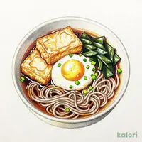 きつね 温泉玉子 そば(うどん)