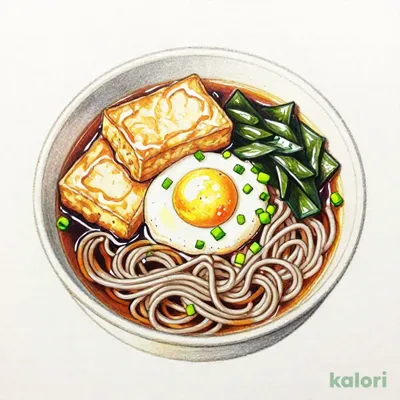 きつね 温泉玉子 そば(うどん)
