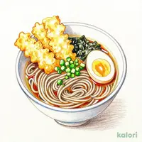 たぬき 温泉玉子 そば(うどん)