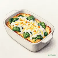 ほうれん草のオーブン焼き