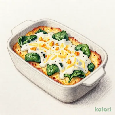 ほうれん草のオーブン焼き