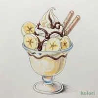 チョコバナナサンデー
