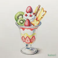フルーツヨーグルトサンデー