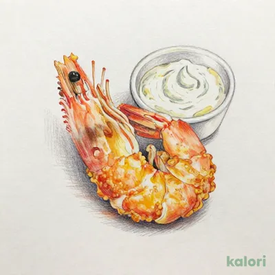 天然海老のフライ(1尾)
