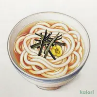 梅ととろろ昆布のうどん