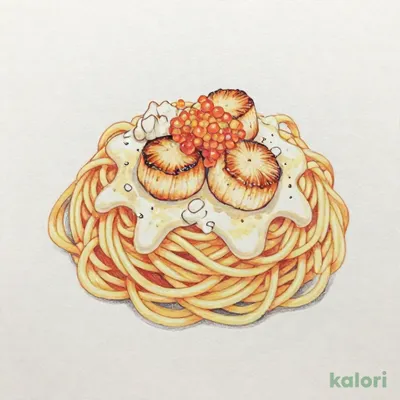 海の幸のごちそうスパゲティ