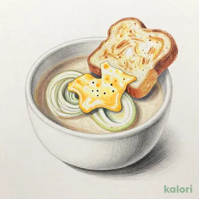 淡路産玉葱のオニオングラタンスープ