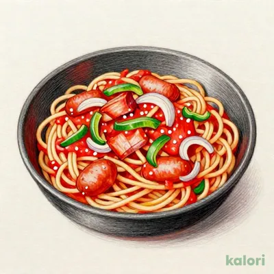 鉄鍋ナポリタン