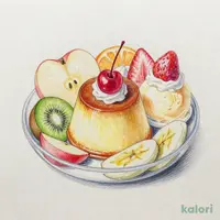 プリン・ア・ラ・モード（単品）