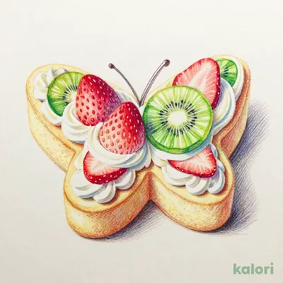 Butterfly Shortcake (Fruit)