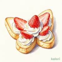 ちょうちょショートケーキ（苺）