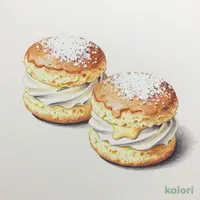 Peko-chan Twin Hoppe (Chantilly & Custard Cream)