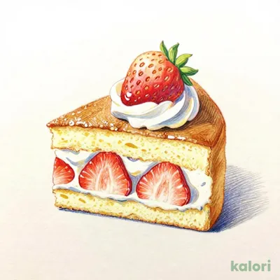 三角ショートケーキ