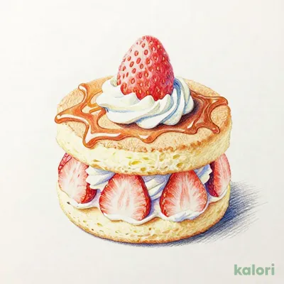 不二家の苺ショートケーキ