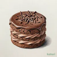 チョコ生ケーキ