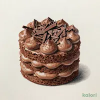 夏に食べたいチョコ生ケーキ