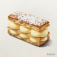 なめらかカスタードのミルフィーユ