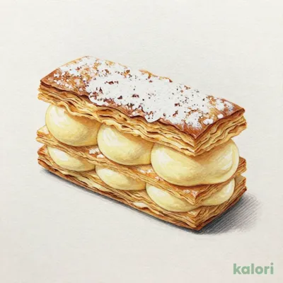 Custard Mille-Feuille