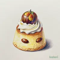 熊本県産球磨栗のプリンショート