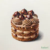 ブラウンマロンケーキ