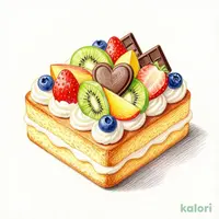 Happy Anniversary Cake (Fruit)