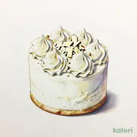 ホワイトチョコ生ケーキ