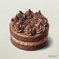 チョコ生ケーキ
