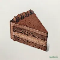 夏に食べたいチョコ生ケーキ