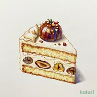 ブラウンマロンケーキ