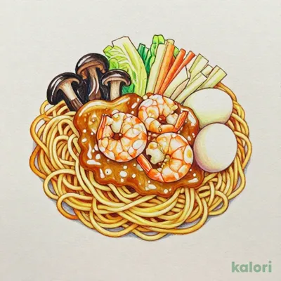Kata Yakisoba (Crispy Fried Noodles)