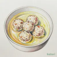 名古屋コーチンつくね入り鶏白湯スープ