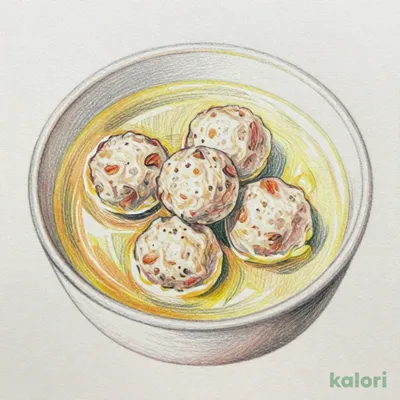 名古屋コーチンつくね入り鶏白湯スープ