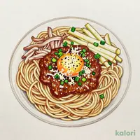 Spicy Miso Aburasoba (Oil Noodles) with Set A