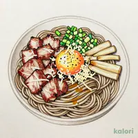 Aburasoba (Oil Noodles) with Set A