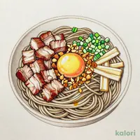 Aburasoba (Oil Noodles) with Set B