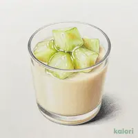 アーモンドミルクプリン（ハニーメロンライム）