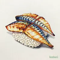 〆鯖炙り
