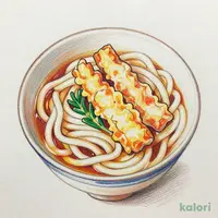 ちくわの磯辺揚げうどん