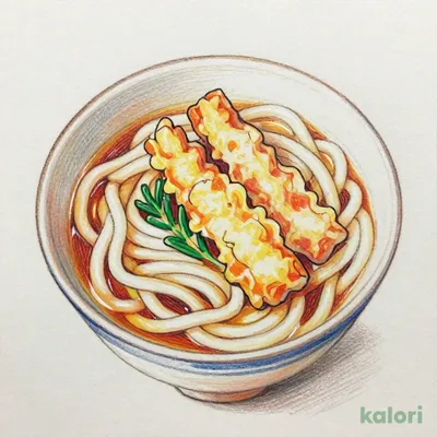 ちくわの磯辺揚げうどん