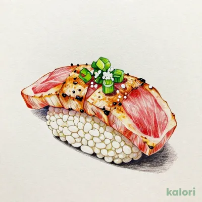 まぐろネギ塩炙り