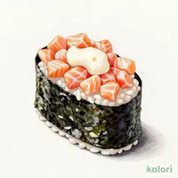 サーモンクリームチーズ軍艦