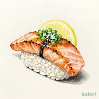 サーモンネギ塩炙り