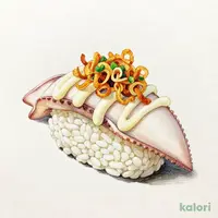 揚げネギもんごういかマヨ