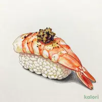 赤えびかに味噌炙り